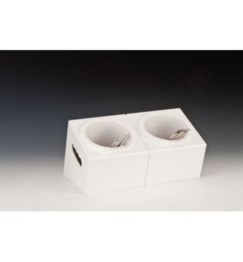 POLYCARBONAT GÖZLÜ ÇATAL, KAŞIK STANDI 33 X 18 X H: 18 Cm